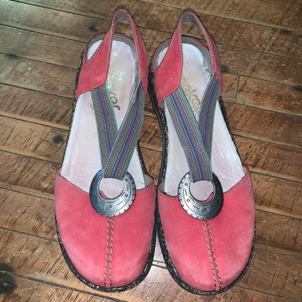 Rieker Arch Support Ortho 38 Comfortable Daisy Mary Jane Shoes